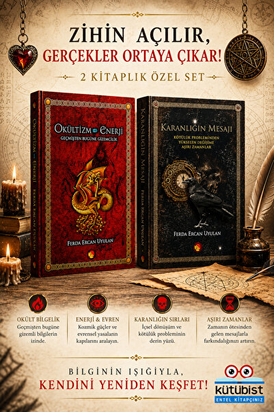Lotus Yayın Grubu Ferda Ercan Uyulan / Okültizm ve Gizli Bilimler Öğrenme Set...