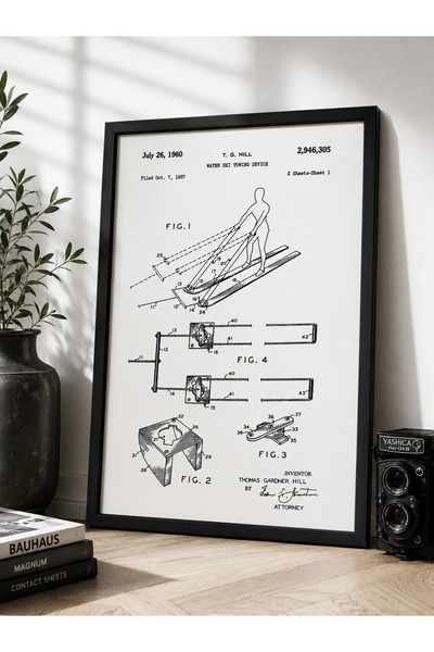 Pegziz Oprema za vuču za skijanje na vodi Patent Slikanje Vodni sportovi Deko...