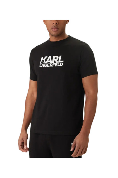 Karl Lagerfeld Ανδρικό T-shirt Μαύρο 755780 500235-990