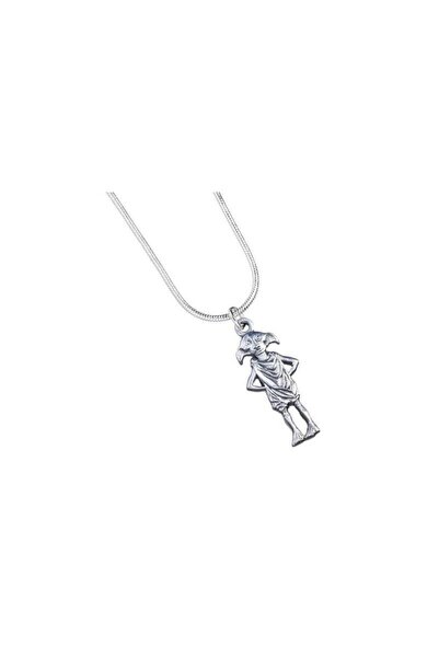 Harry Potter Lantisor Cu Pandantiv - Elf Dobby , Placat Cu Argint