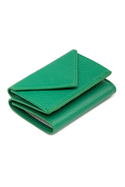 Tergan Green Genuine Leather Women's Wallet - S1Cb00005823-C47