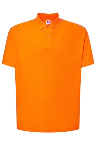 JHK Tricou polo bărbătesc Milan, bumbac 100%, culoare piersică
