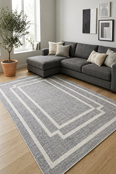 Chilai Home Woe Makinede Yıkanabilir Kaymaz Taban Leke Tutmaz Dijital Salon H...