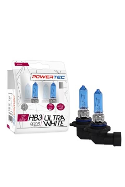 Aftermarket Set Becuri Powertec HB3 Ultra White