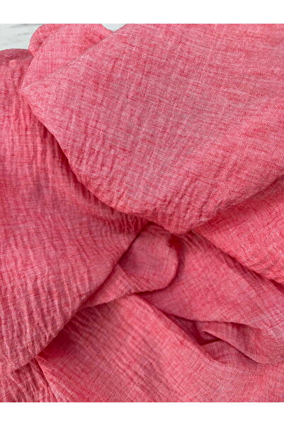 ipekkumaş Eva Linen Fabric Pink Color Our Product Is Sold by the Piece 1 Piec...