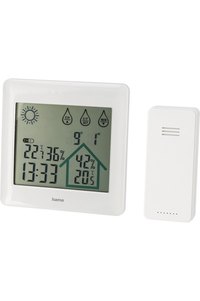 Hama "Action" Weather Station, white
