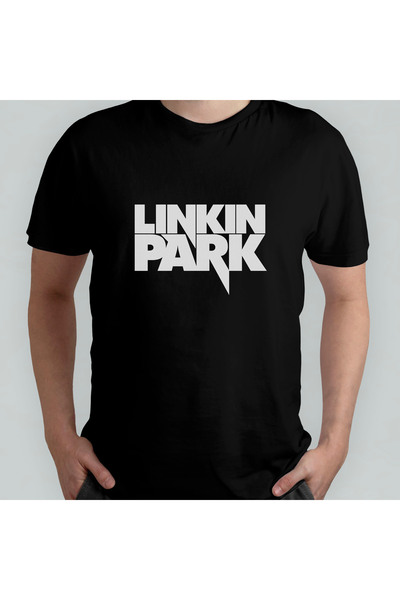 Pixxa Linkin Park Unisex 100% Cotton Crew Neck T-Shirt Model 2