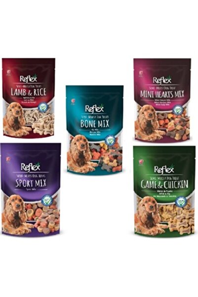 Reflex Semi Moist Dog Treat Köpek Ödülü 150 gr * 5 Li Eko Paket MSKTSEMI55 -T...