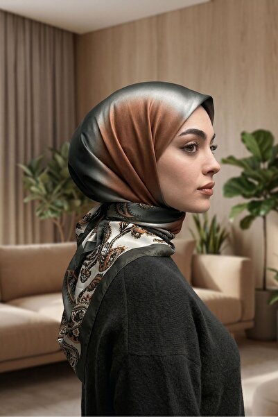 Big ModaEbrar Patterned Soft Scarf - 060