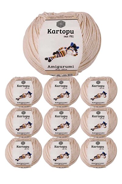 atastore2017 10 Pieces Amigurumi Hand Knitting Thread 50gr 354
