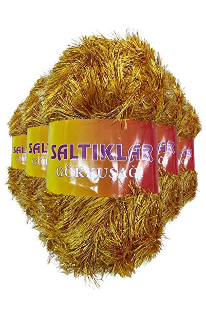 atastore2017 5 Pieces Rainbow Hand Knitting Yarn Wool 75