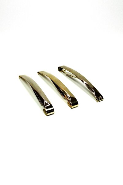 Generic Brand 3 Pieces Metal Classic Hair Clip Original 9 cm