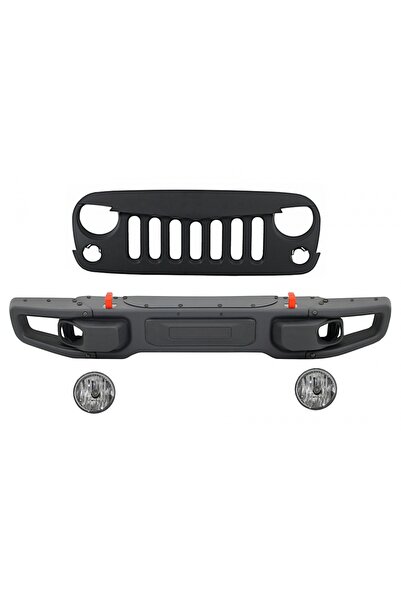 tuningset Μεταλλικός Εμπρόσθιος Προφυλακτήρας με Κεντρική Εμπρόσθια Μάσκα κατ...