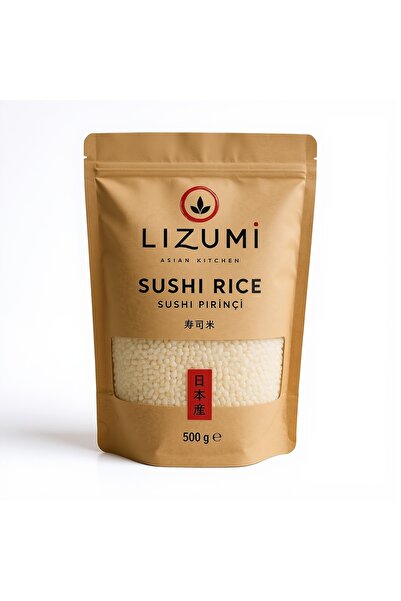 LİZUMİ Sushi Pirinci 500g Premium Japon Tipi Kısa Taneli Pirinç