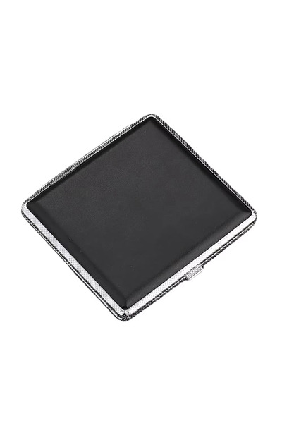 choice2 Black 1pc Double-open Leather Cigars Cigarettes Cases for 20 sticks C...