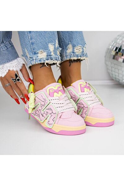 mei Pantofi Sport Dama 3WL37 Roz