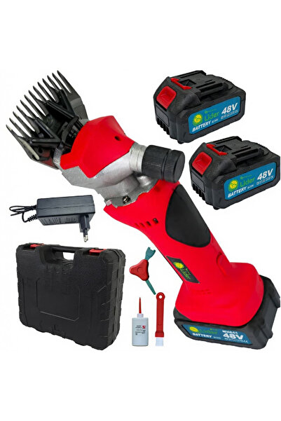 OEM Kit mașină de tuns oi cu 2 baterii de 48V 6000 mAh, accesorii incluse MX841
