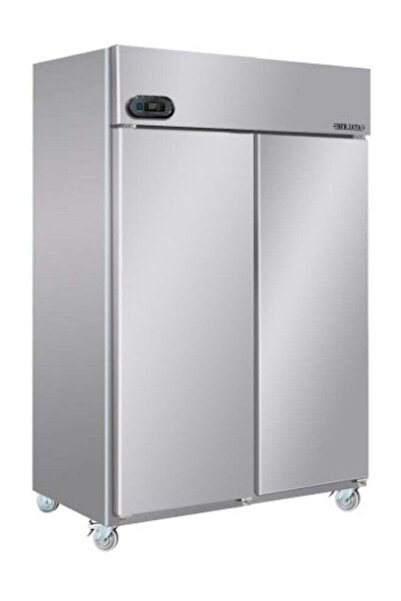 BERJAYA Commercial Freezer, Double Door, Solid, 1197L, 42Cu.Ft, Steel - BS2FD...
