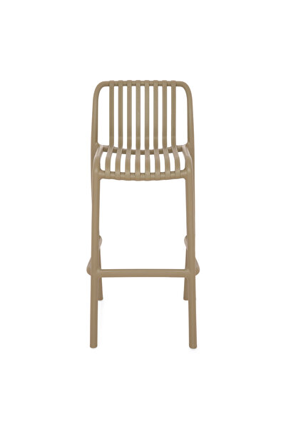 Maison Mex Garden/terrace bar stool ALPINE L.51 l.49.3 H.102 beige