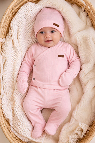 Seasonal Cotton 7-Piece Baby Girl Hospital Exit Snapsuit Set/Snapsuit Set/Newborn Gift