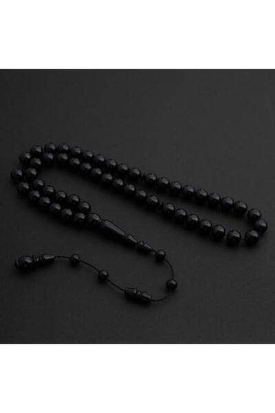 Razzah Belgian Bakelite Tasbih with Tamlikah - Black