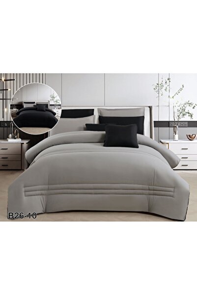 SFT Nefren Summer Soft Plain Double Sided Microfiber Bedspread 230X250