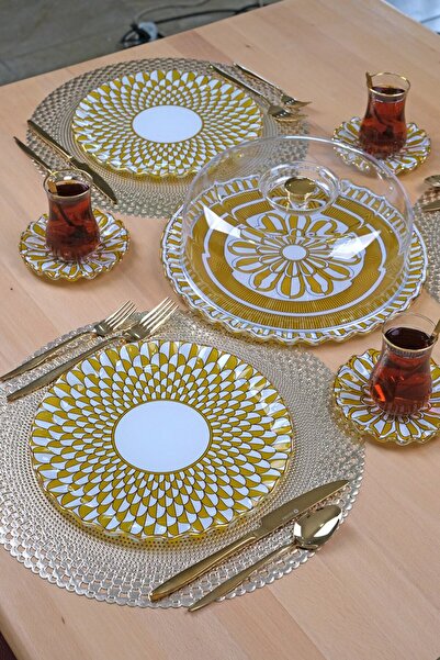 Glore Destina Hardal 19prç Servis Tea Time( Kek Fanuslu)