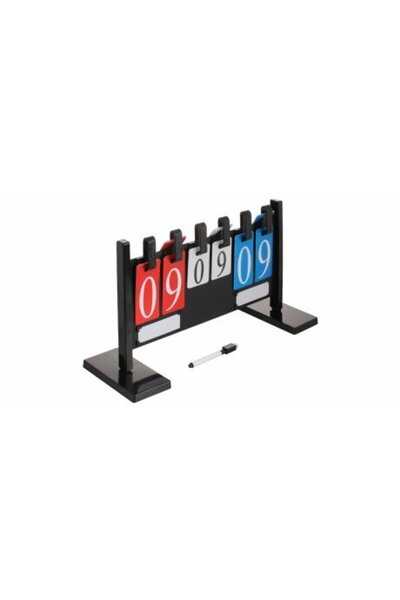 Merco Tabelă de scor pliabilă cu interval numeric de la 0 la 9