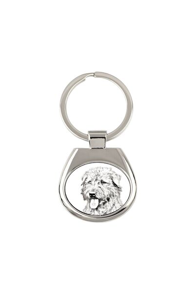 Art - Dog Glen of Imaal Terrier - breloc cu un câine, breloc cu o imprimeu, p...