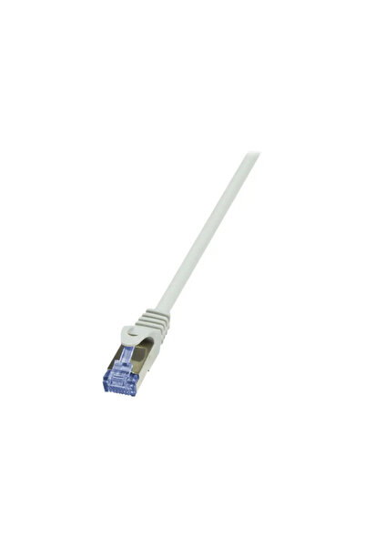 LogiLink CQ4062S - Patch cord cat.6a/7, 600MHz S/FTP PIMF PrimeLine grey 3.00m