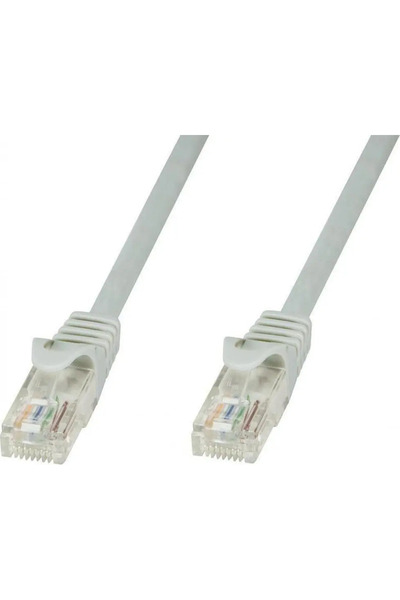 Techly Cablu patch Cat.5e UTP CCA 0,5m gri
