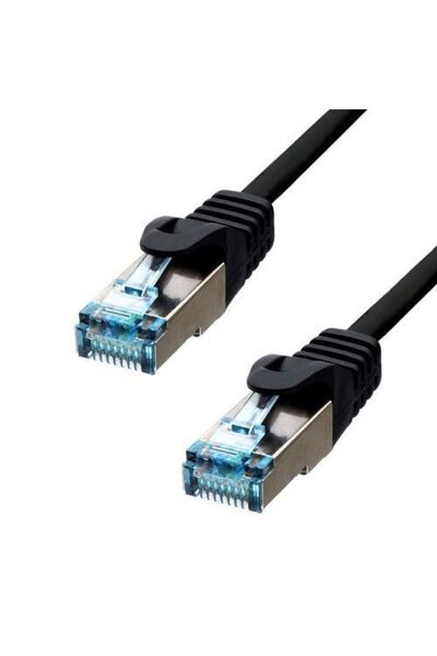 ProXtend Cablu Ethernet CAT6A S/FTP CU LSZH Negru 2M