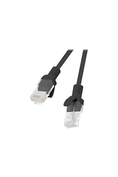 Lanberg Cablu patch PCU5-20CC-0200-BK cat.5e 2M negru pachet de 10-PCU5-20CC-...