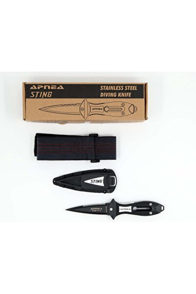 Apnea Sting Gen2 Pro Siyah Dalış Bıçağı