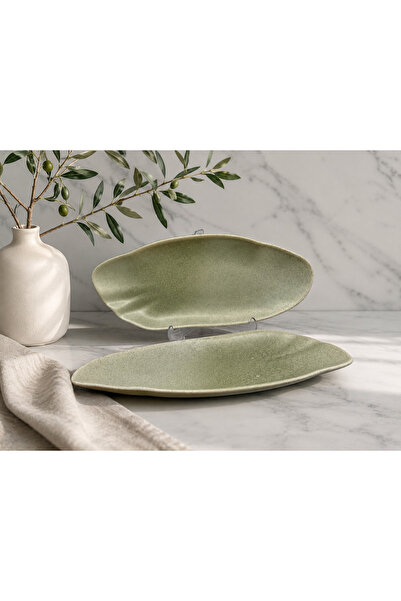 Choice 2'li Adelfa Tone Dikdörtgen Tabak 36 cm sercis/sunum/gourmet/salata