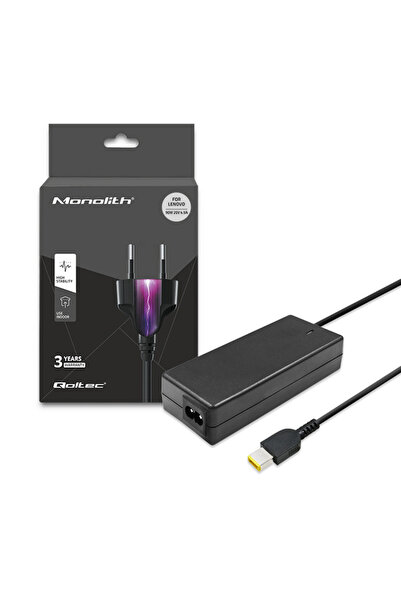 Qoltec Sursă de alimentare pentru IBM/LENOVO 20.0V/4.5A (Mufă subțire + pin) 90W