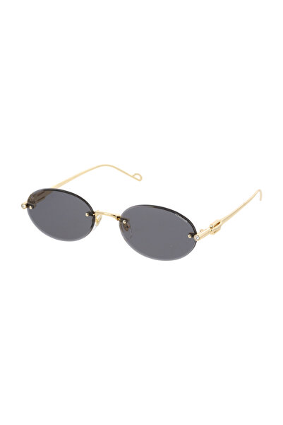 Osse Elif Optik OS3831 C3 58 Ekartman Oval Çerçevesiz Kadın Güneş Gözlüğü - U...
