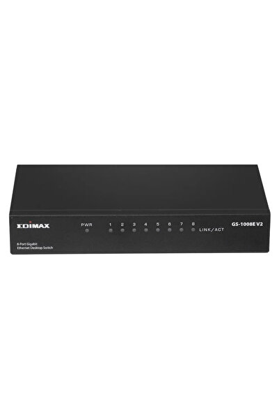 EDIMAX 8 Port Gigabit Ethernet Switch GS-1008E