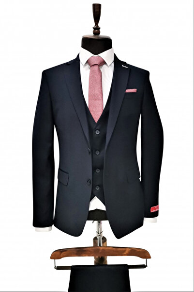 AMONCE Men's Slim Fit suit Cole