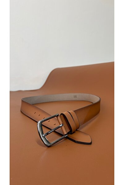 Bitacir Men's Belt Imitation Recycled Leather Belt - 4 cm - (Variations Are t...