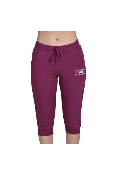 Target Women's Capri Cuffed French Terry Sweatpants "Better" L
