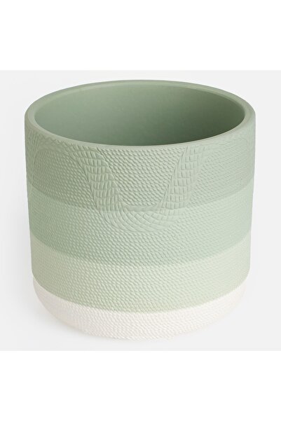 Zumzeria Ghiveci ceramic verde mentă Ø14x12.5cm - 1.3L