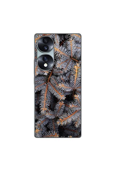 OEM Husa compatibila cu Honor 70 Silicon Gel Tpu Model Crengi de Brad