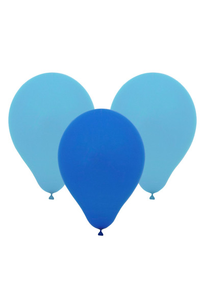 Zumzeria Party Balloons 2 Shades of Blue 30cm - 20pcs