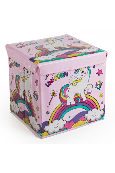 Zumzeria Unicorn Storage Stool 30x30x30cm