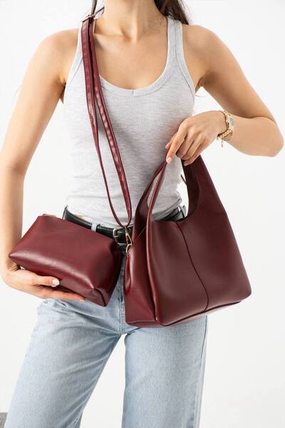 H&D COLLECTİON Women's New Season Puppy Bag (Length 20 Width 23 cm)