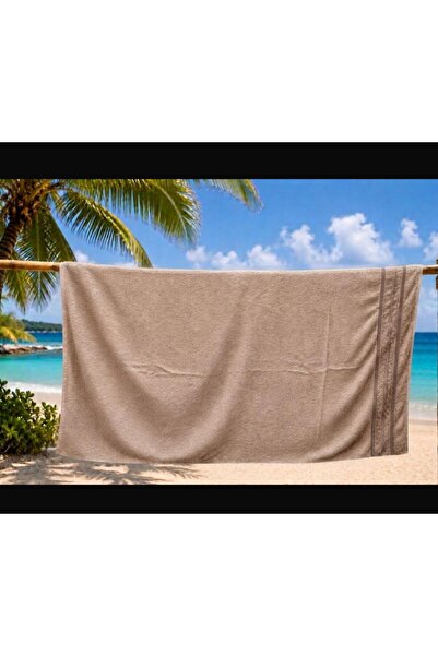 mikam 2-Piece 70*140 Size 1800 Grams Beach Towel in 2 Desired Colors