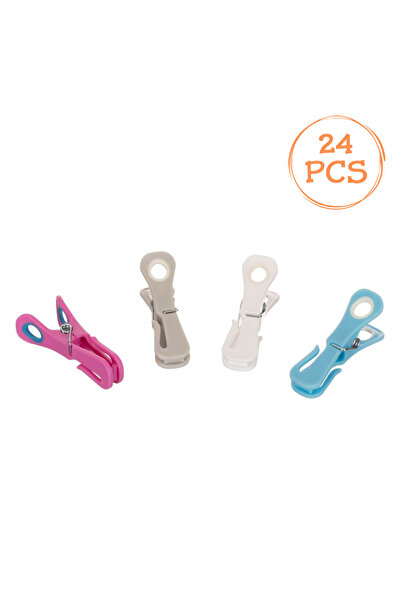 Zumzeria Cârlig Softgrip și Cârlig pentru haine 8cm - 24 bucăți