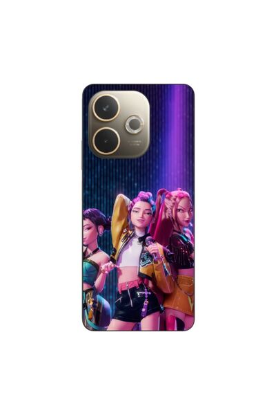 OEM Husa compatibila cu Oppo A5 Pro Silicon Gel Tpu Model KPop Demon Hunters ...