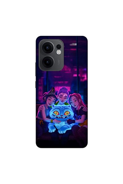 OEM Husa compatibila cu Oppo Reno13 F Silicon Gel Tpu Model KPop Demon Hunter...